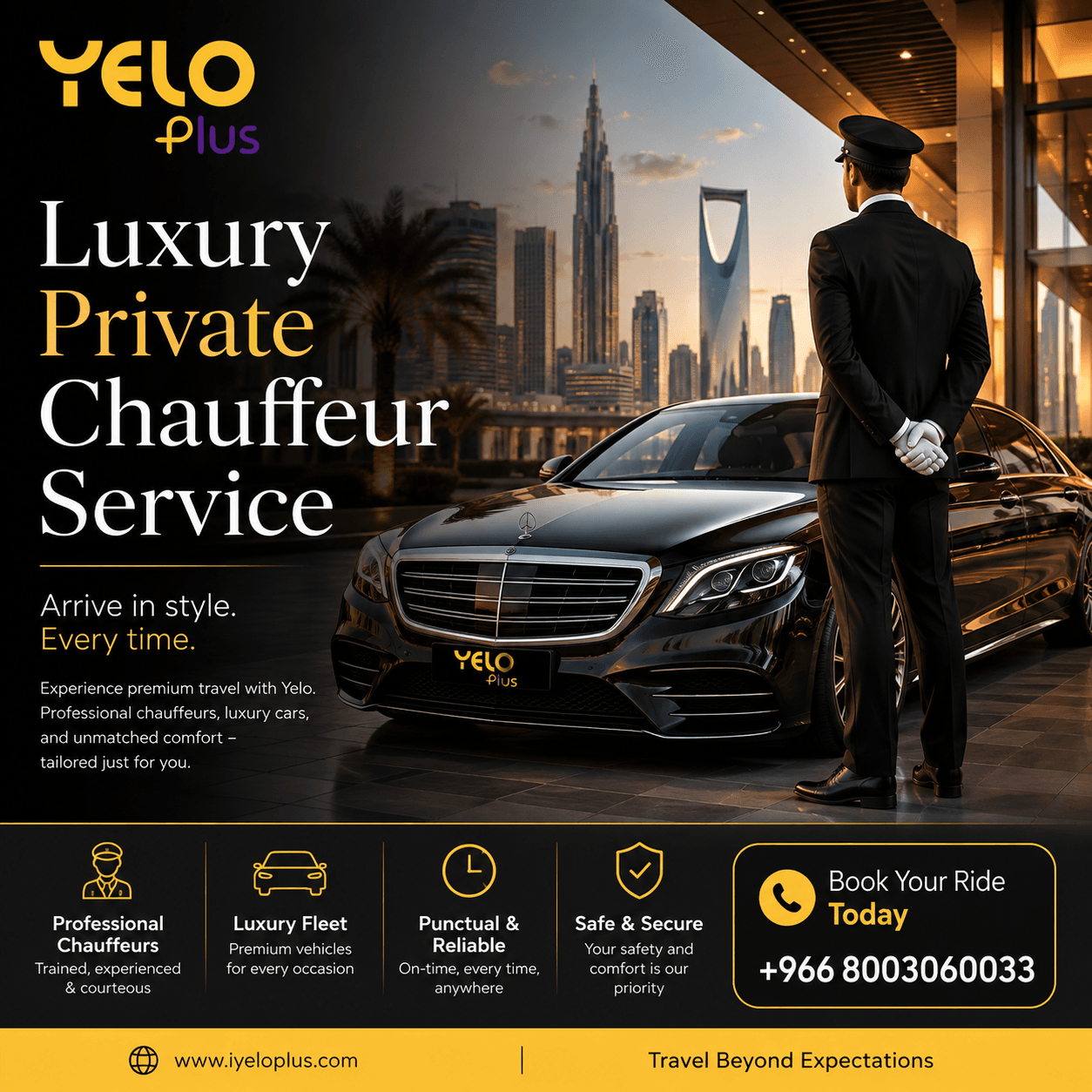Premium Chauffeur Service for Luxury and Reliable Travel